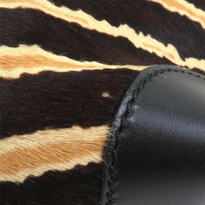 Gucci  Calf Hair Zebra Print Tote