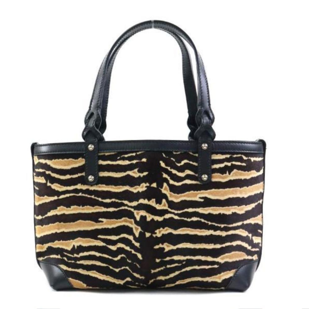Gucci  Calf Hair Zebra Print Tote