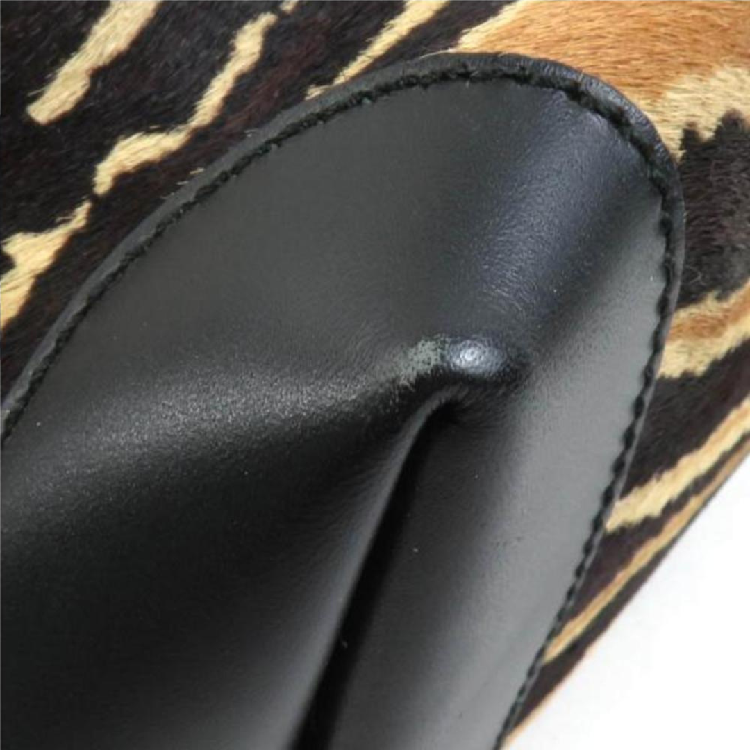 Gucci  Calf Hair Zebra Print Tote