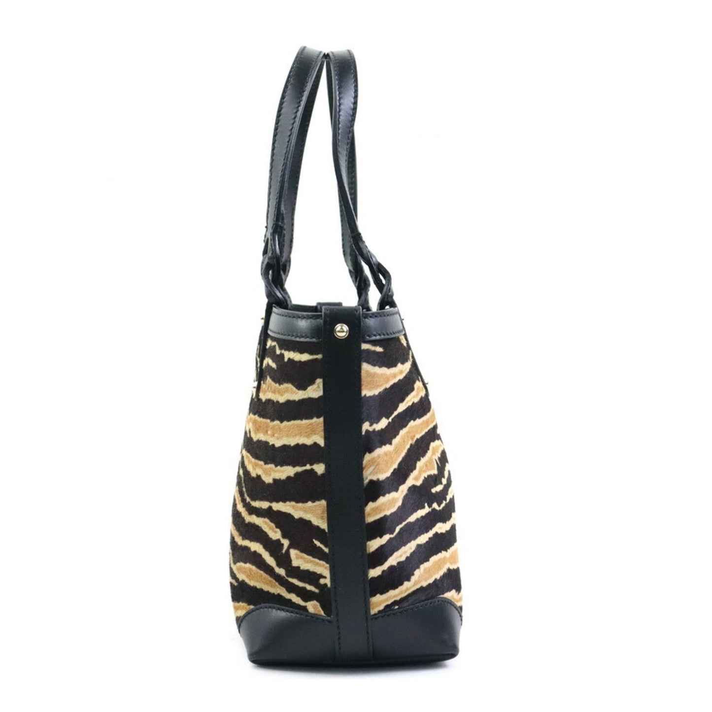 Gucci  Calf Hair Zebra Print Tote