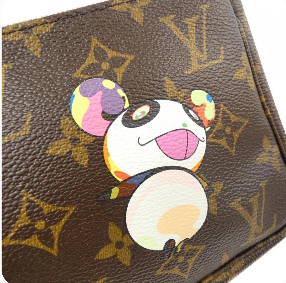 Louis Vuitton x Takashi Murakami Panda Pochette Accessoires